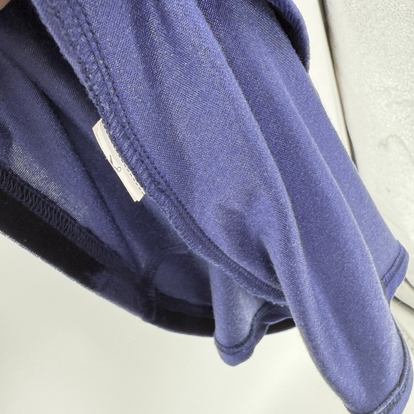 Forever 21 Blue Velvet Black Mesh Fit & Flare Dress Size M Romantic Whimdigoth - Picture 6 of 9